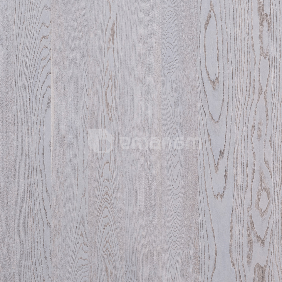 პარკეტის დაფა Polarwood PREMIUM ELARA WHITE MATT 14x188x1800 მმ მუხა
