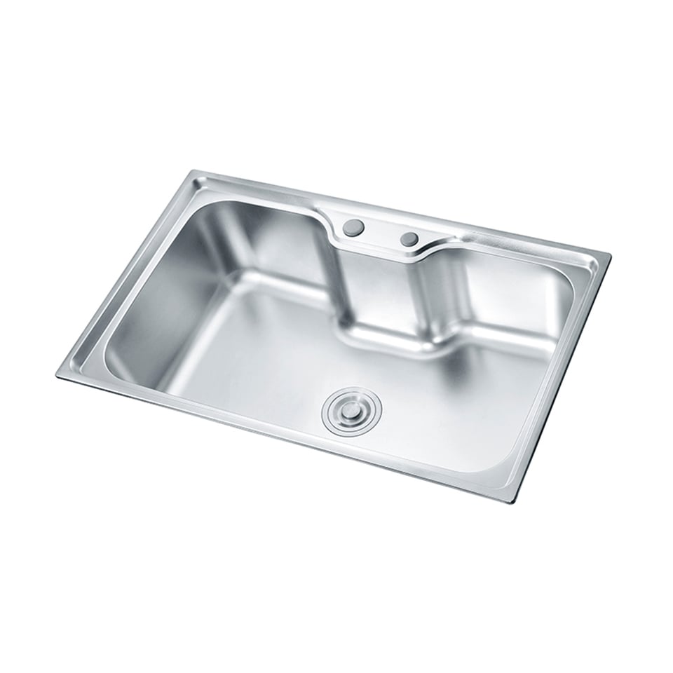 სამზარეულოს ნიჟარა+სიფონი LS-8050S 800*500*200 (1 MM)