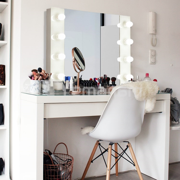 მაკიაჟის სარკე Silver Mirrors Merlin 800x600 მმ