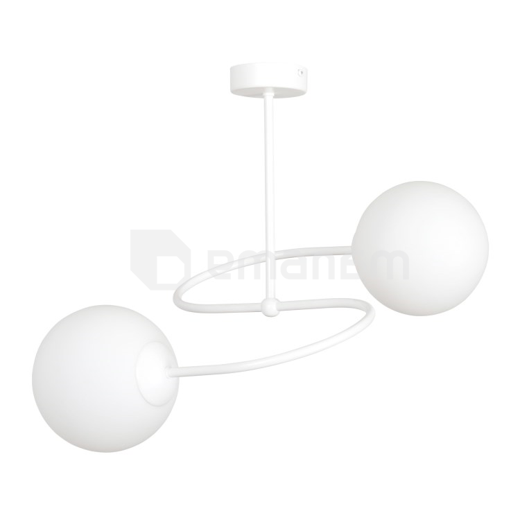 ჭაღი EMIBIG SELBI 2 E14 2x MAX 40W თეთრი