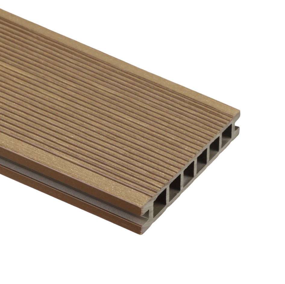 ტერასის დაფა BERGDECK B140 Wild Teak 1ც=0,31მ² 140x22x2200 მმ