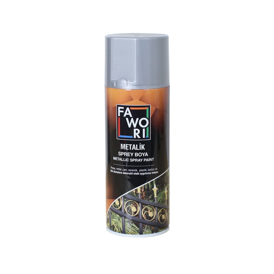 სპრეი ალუმინისფერი  FAWORI SPECIAL SPRAY 9006 400ML