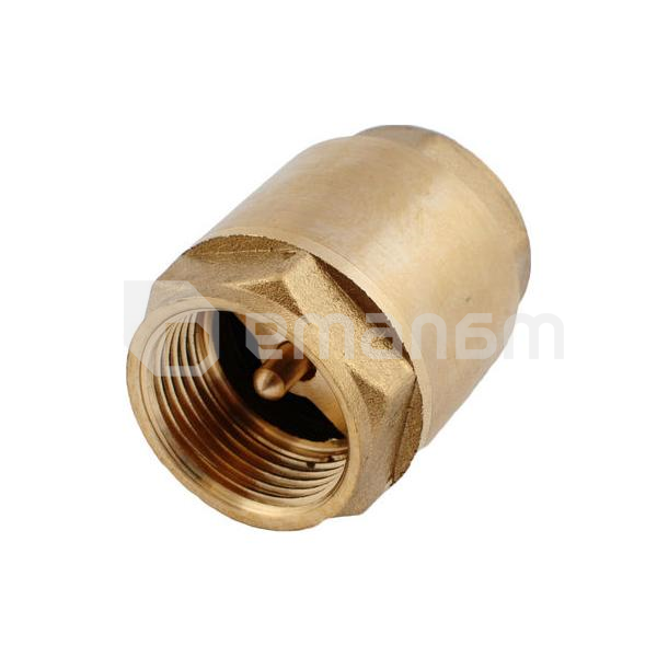 სარქველი წყლის უკუსვლის Nikiforov 3/4" ტივტივა თითბერის
