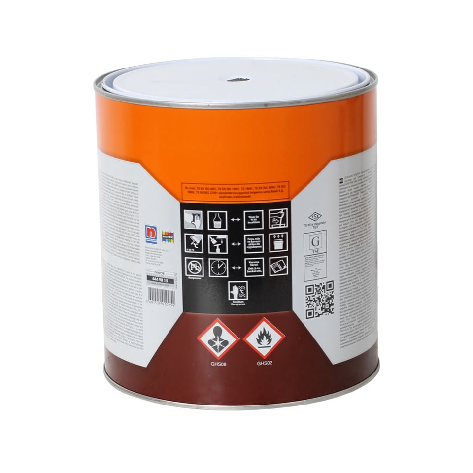 2,5ლ ანტიკოროზიული საღებავი შავი FWR ANT.S02054 718 SIYAH 2.5LT