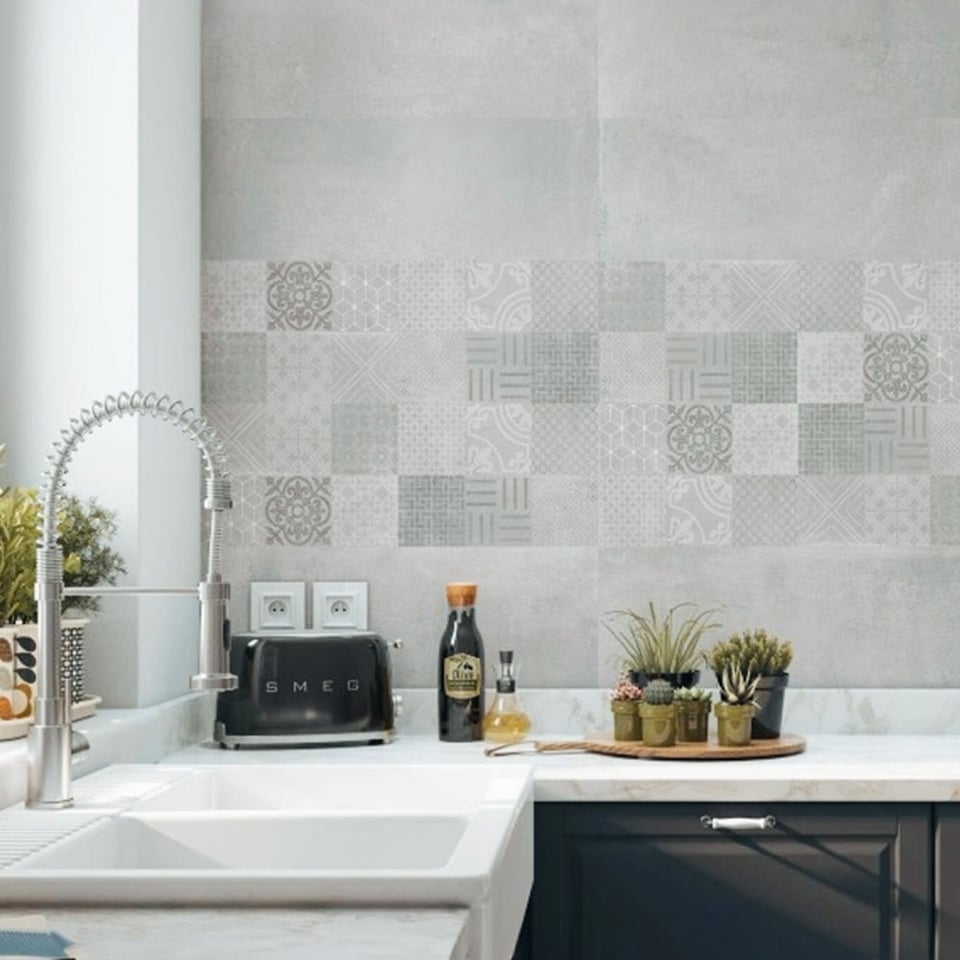 კაფელი Portland madox decor gris 20x60