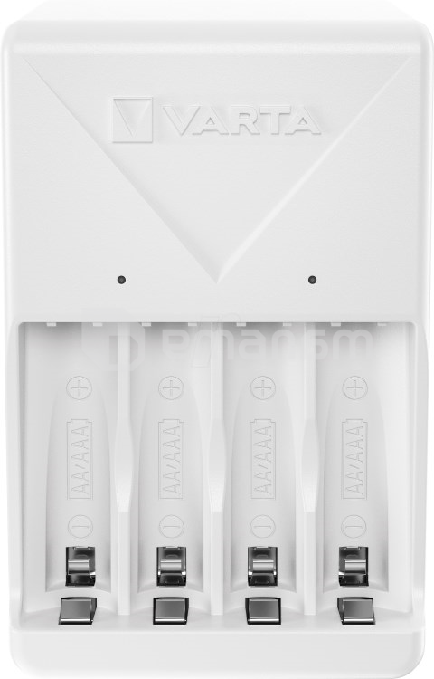 დამტენი მოწყობილობა აკუმულატორებით Varta 57657101451 4xAA/AAA