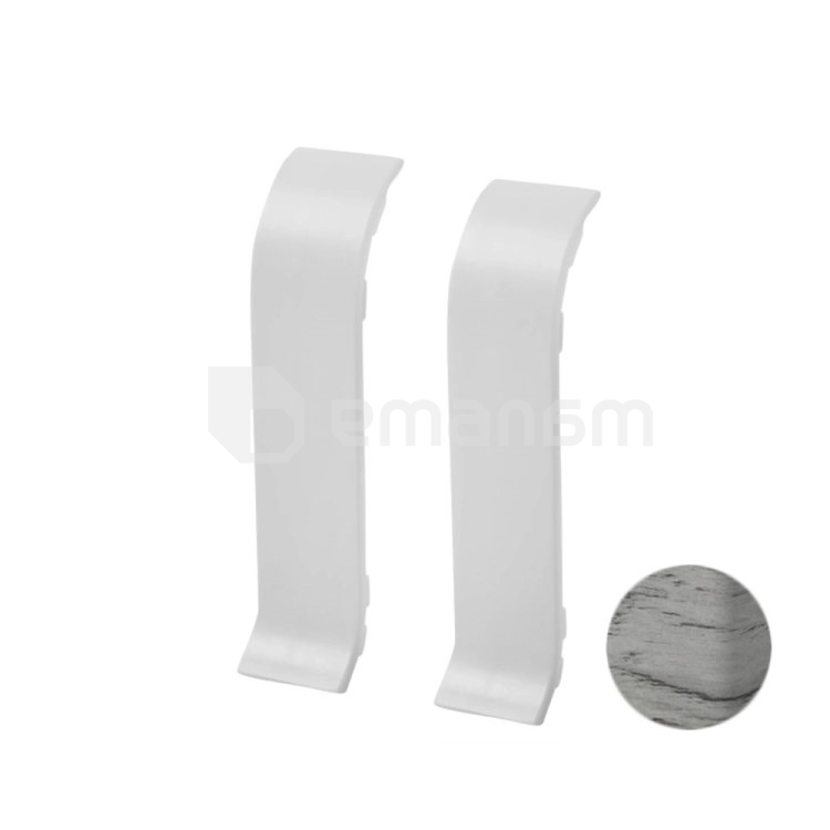 შეერთება პლინტუსის VOX PVC Esquero E-631 მუხა ნაცრისფერი 2 ც.