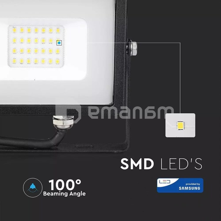 პროჟექტორი V-TAC LED Samsung 441 IP65 6400K 20W