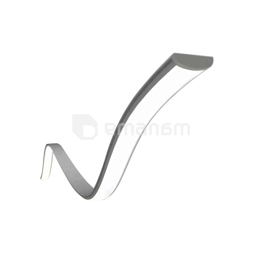 ლედ ლენტის პროფილი V-TAC რძის ფერი 2000x18x6 2909