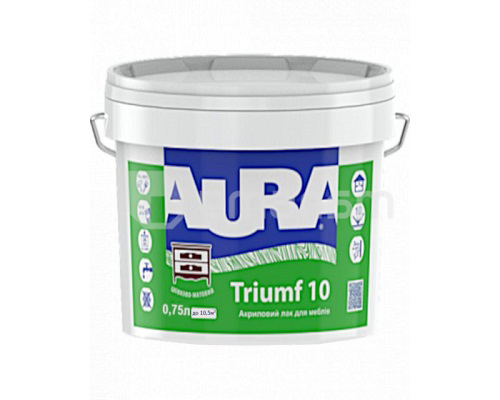 ლაქი აკრილის ავეჯისთვის Eskaro Aura Triumf 10 0.75 ლ