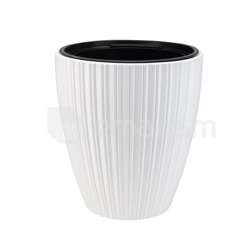 საყვავილე ქოთანი FORM PLASTIC Mika 30 თეთრი