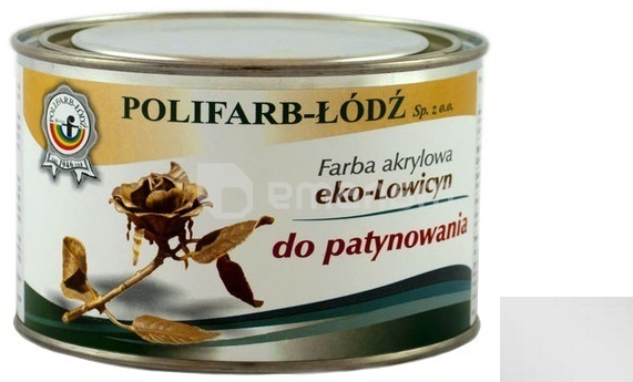 საღებავი Polifarb Lodz eko-Lowicyn 0.4 ლ ვერცხლისფერი