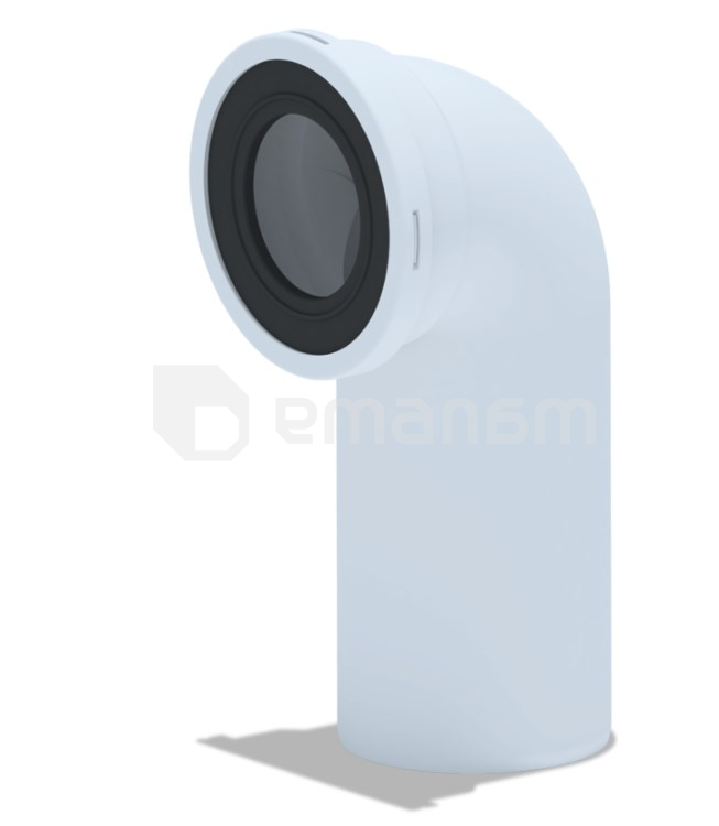 მილი სავენტილაციო  ANI PLAST 110*90°  W9220EU