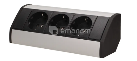 დამაგრძელებელი სამაგიდო ORNO 3х0,6მ Schuko 9001/B-G