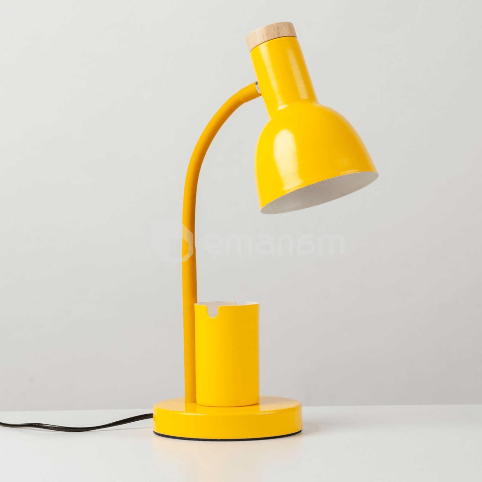მაგიდის სანათი New Light 1 E27 ყვითელი MT45691-1B