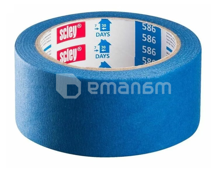 ლენტი ქაღალდის Scley 0300-863348 ლურჯი 48 მმ 33 მ