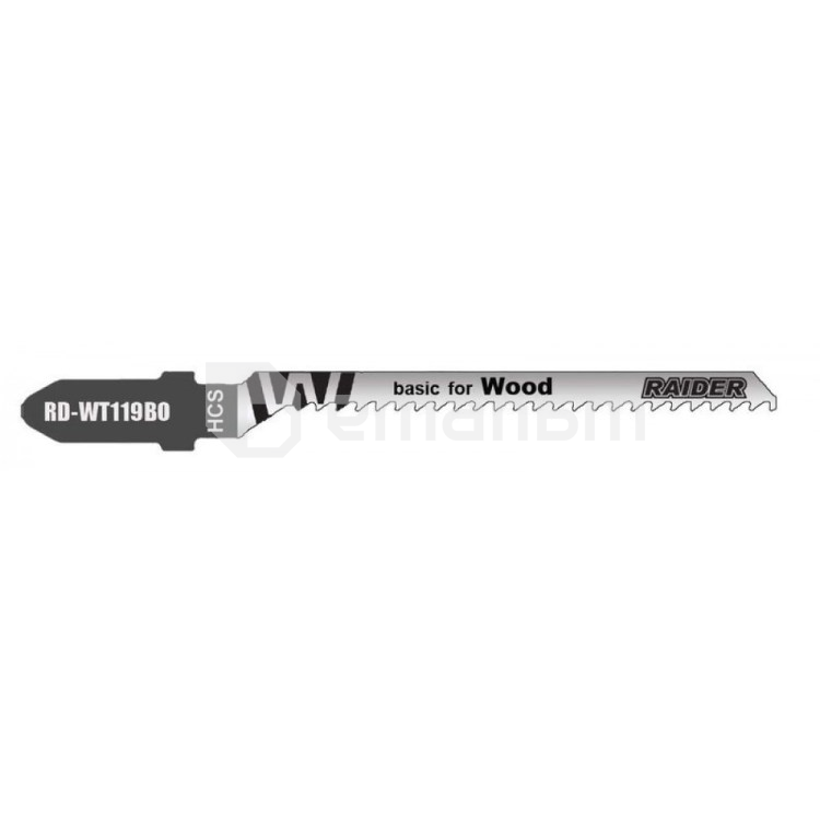 პირი ბეწვახერხის RD-RD-WT101D T" 100x4.0mm 2ც