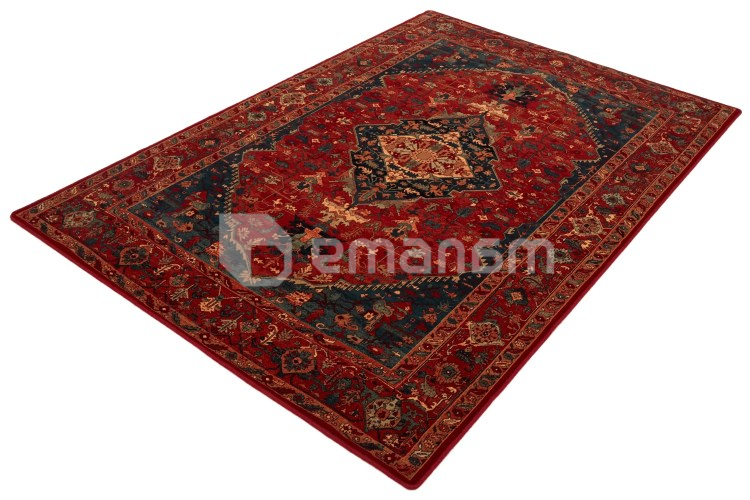 ხალიჩა Dywilan  SUPERIOR KASIM RUBIN 2456 cC1 200x300 100% WOOL