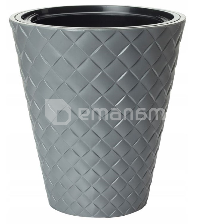 პლასტმასის ქოთანი ყვავილებისთვის FORM PLASTIC Makata 2800-059 Ø30 ბეტონი