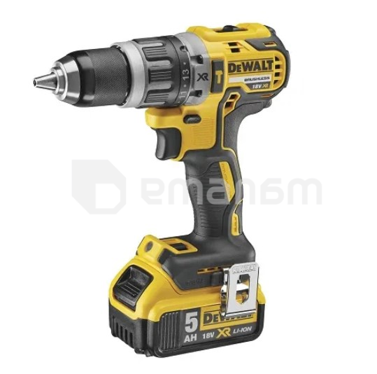 სჭვალსახრახნი აკუმულატორის უნახშირო DeWalt DCK2080P2T-QW 18V