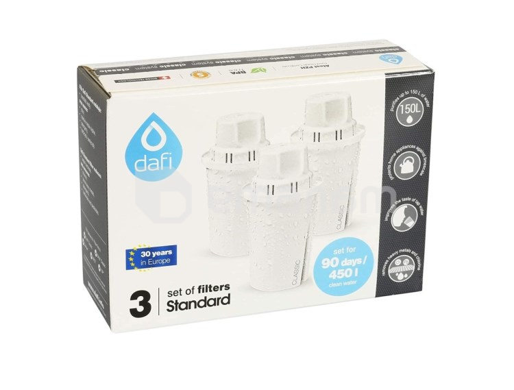 კარტრიჯი Dafi DCC3 3ც წყლის დოქი-ფილტრისათვის
