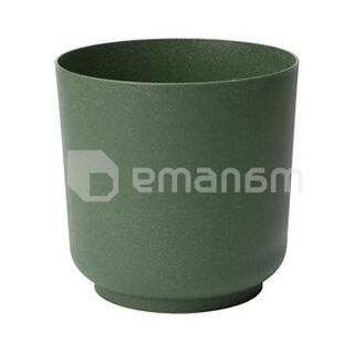 ქოთანი ყვავავილის FORM PLASTIC Satina Eco 15 მალახიტის მწვანე (4381-079)