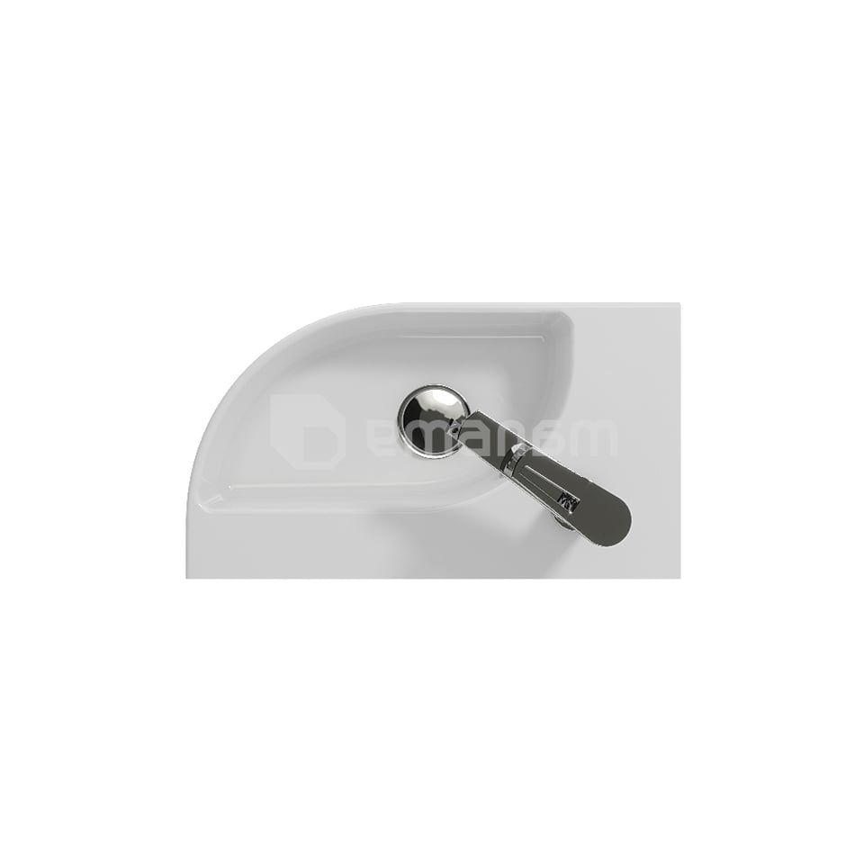 ხელსაბანი დასაკიდი მარცხენა Cersanit CAMEO 45