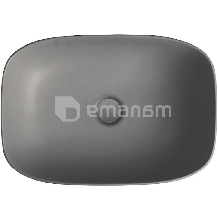 დასადგამი ხელსაბანი GALASSIA Dream matt grey 50x38 სმ