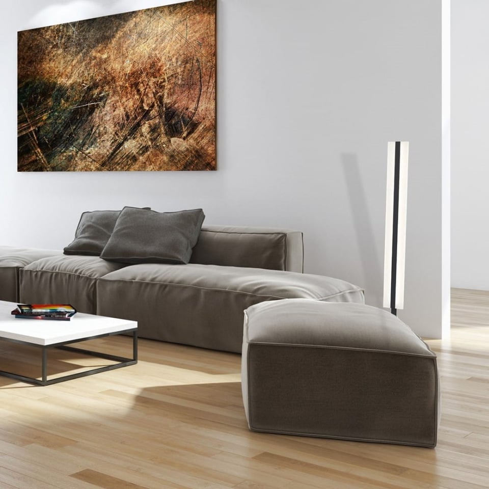 ტორშერი Milagro RAY LED 36W 4000K 2520Lm შავი თეთრი
