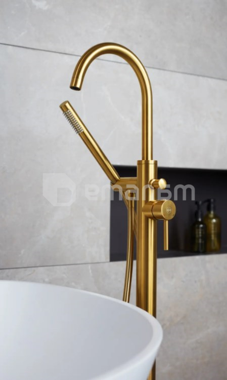 დასადგამი ონკანი აბაზანისთვის KFA Moza Gold