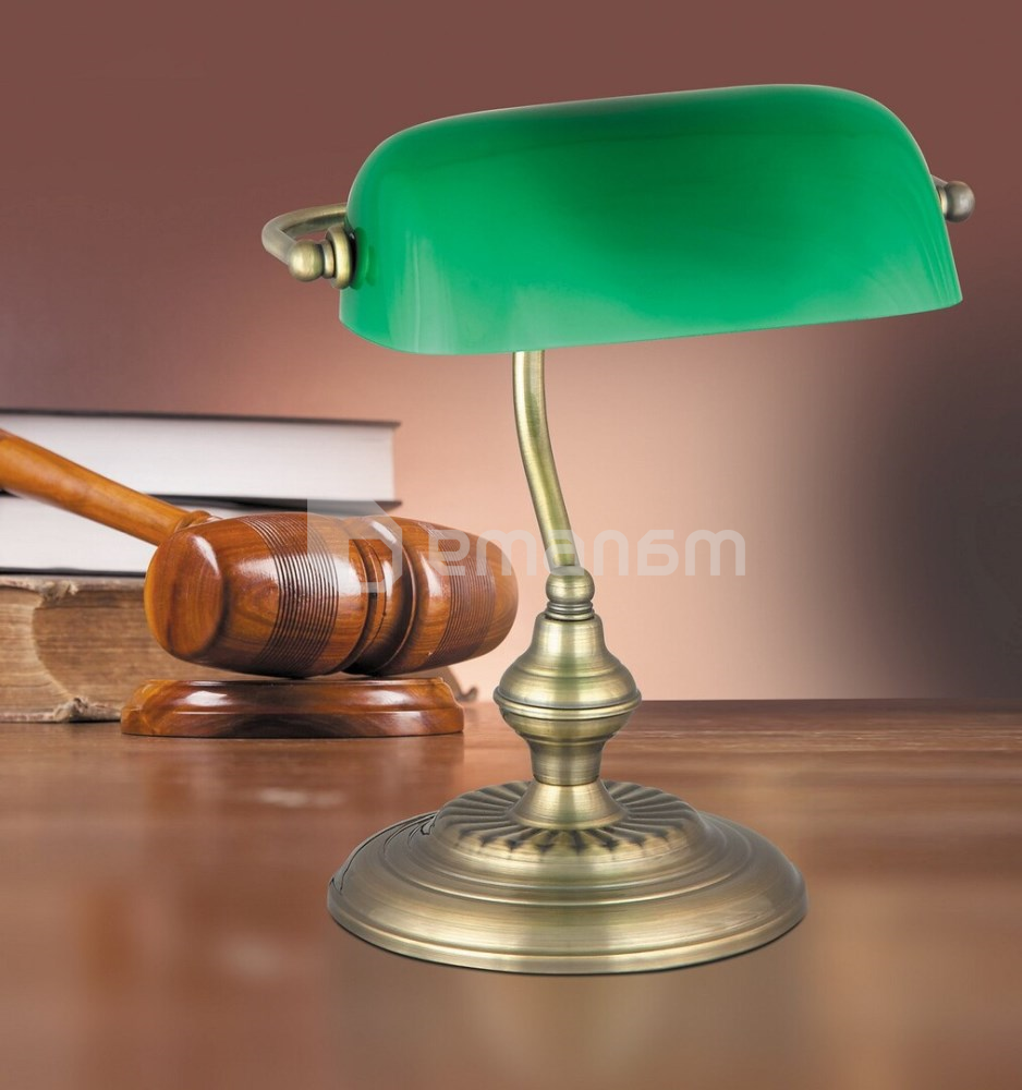 მაგიდის სანათი Rabalux Banktable E27 60W ბრინჯაოსფერი 4038