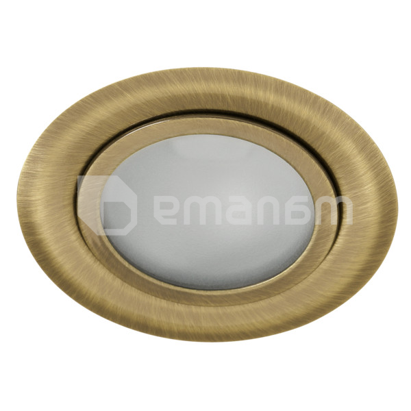 სანათი წერტილოვანი Kanlux GAVI CT-2116B-BR/M 814 G4 1x MAX 20W