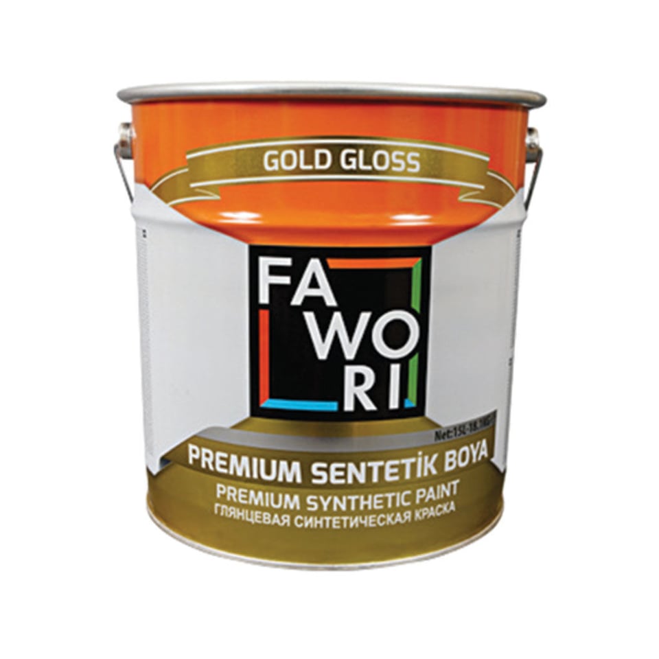 0.75 ლ სინთეტიკური მუქი ყავისფერი საღებავი FAWORI Premium