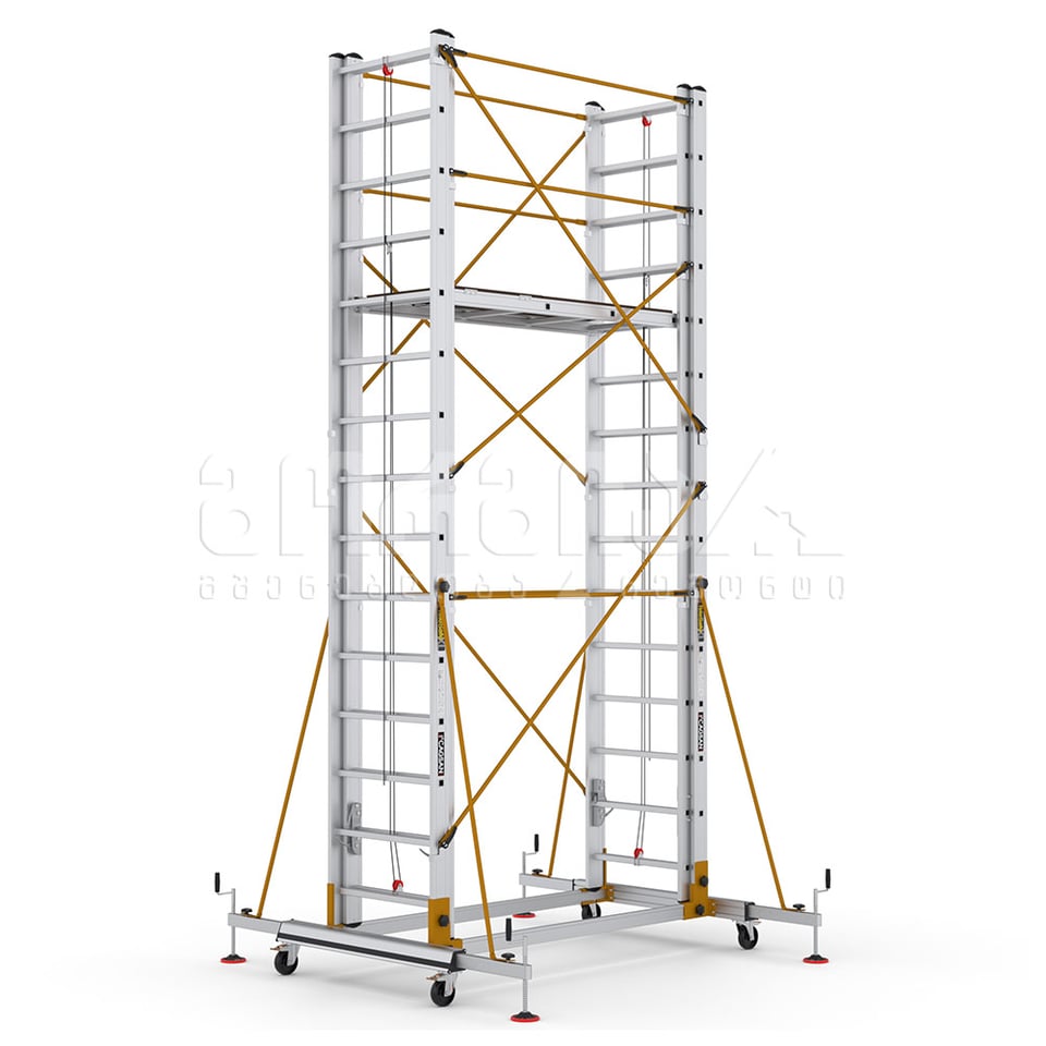 პლატფორმიანი ორნაწილიანი ხარაჩო 2*15 CGS S008_XL_FP