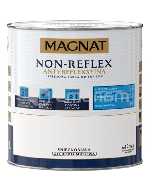საღებავი ინტერიერის Magnat Non-Reflex 10 ლ