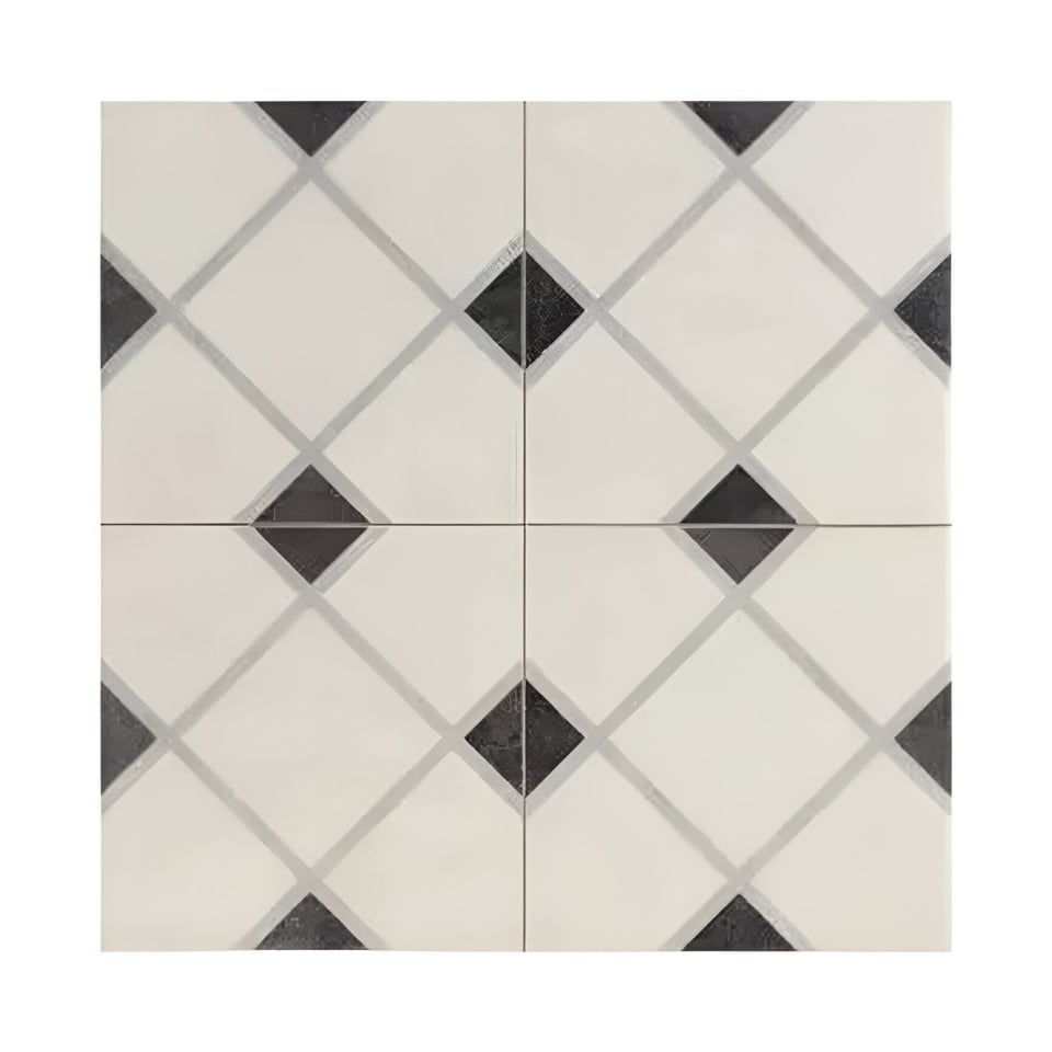 კერამოგრანიტი REALONDA NORFOLK BLACK 44x44