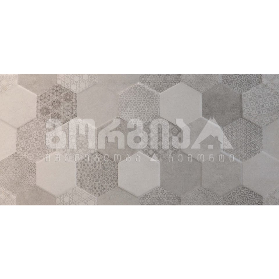 დეკორი hilton gray decor 30*60