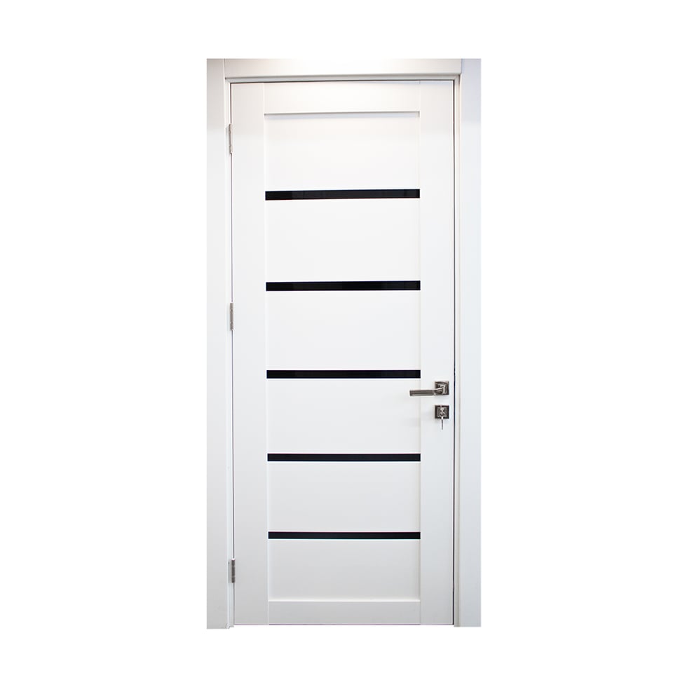 კარი მდფ TKS/G-A 220*88 /14 White(კომპლექტი)