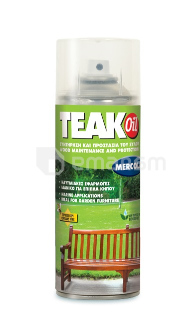 სპრეი ზეთი ხის Evochem Teak Oil Spray 400 მლ