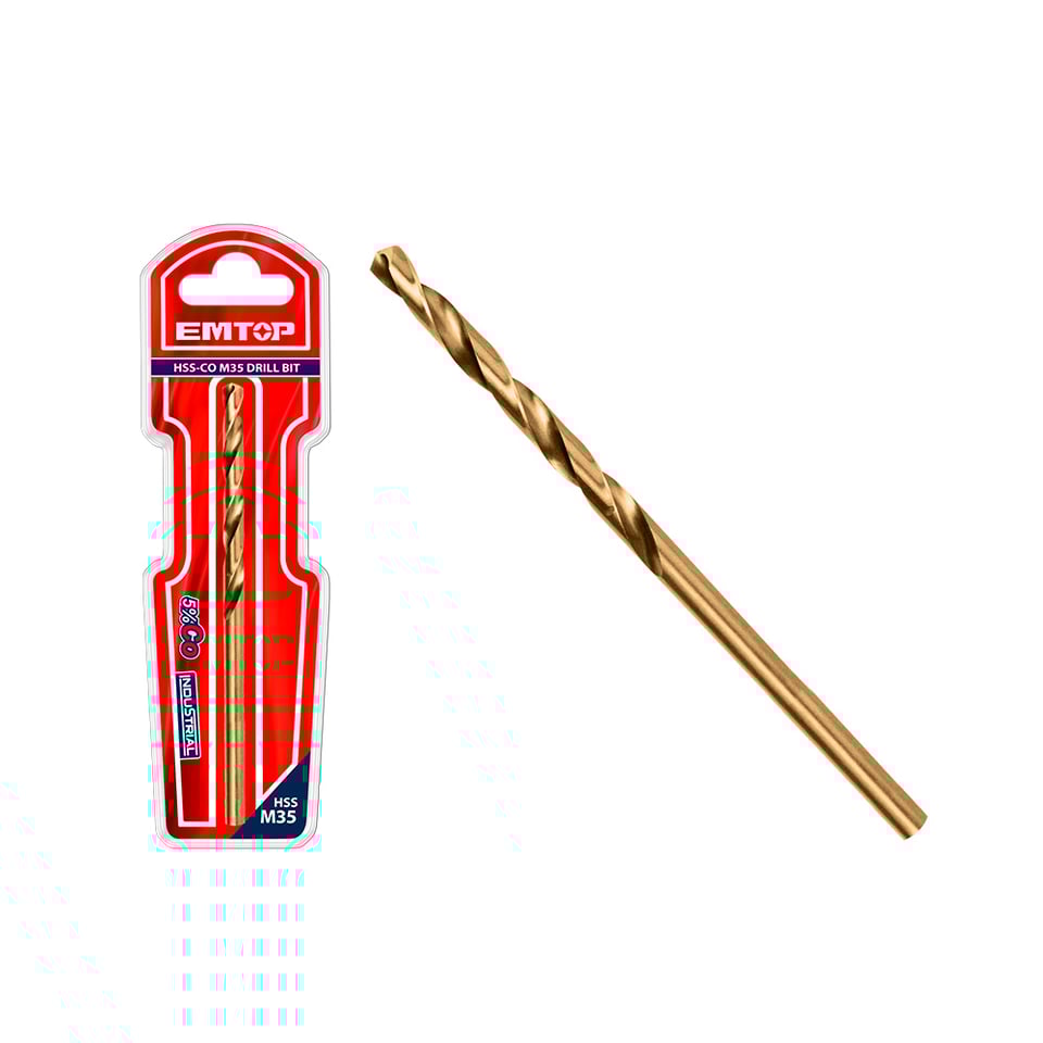 კობალტის  HSS ბურღი 6.5 მმ HSS-CO M35 drill bit ETDB130651