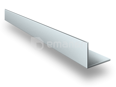 კუთხე ალუმინის PilotPro 50х20х2 (1,0მ)