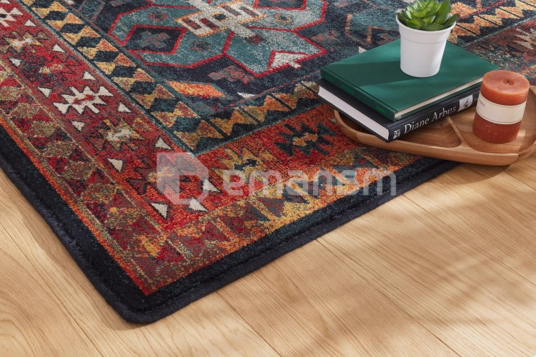 ხალიჩა Dywilan OMEGA ROHAN JASNY RUBIN 2471 cC2 200x300 100% WOOL