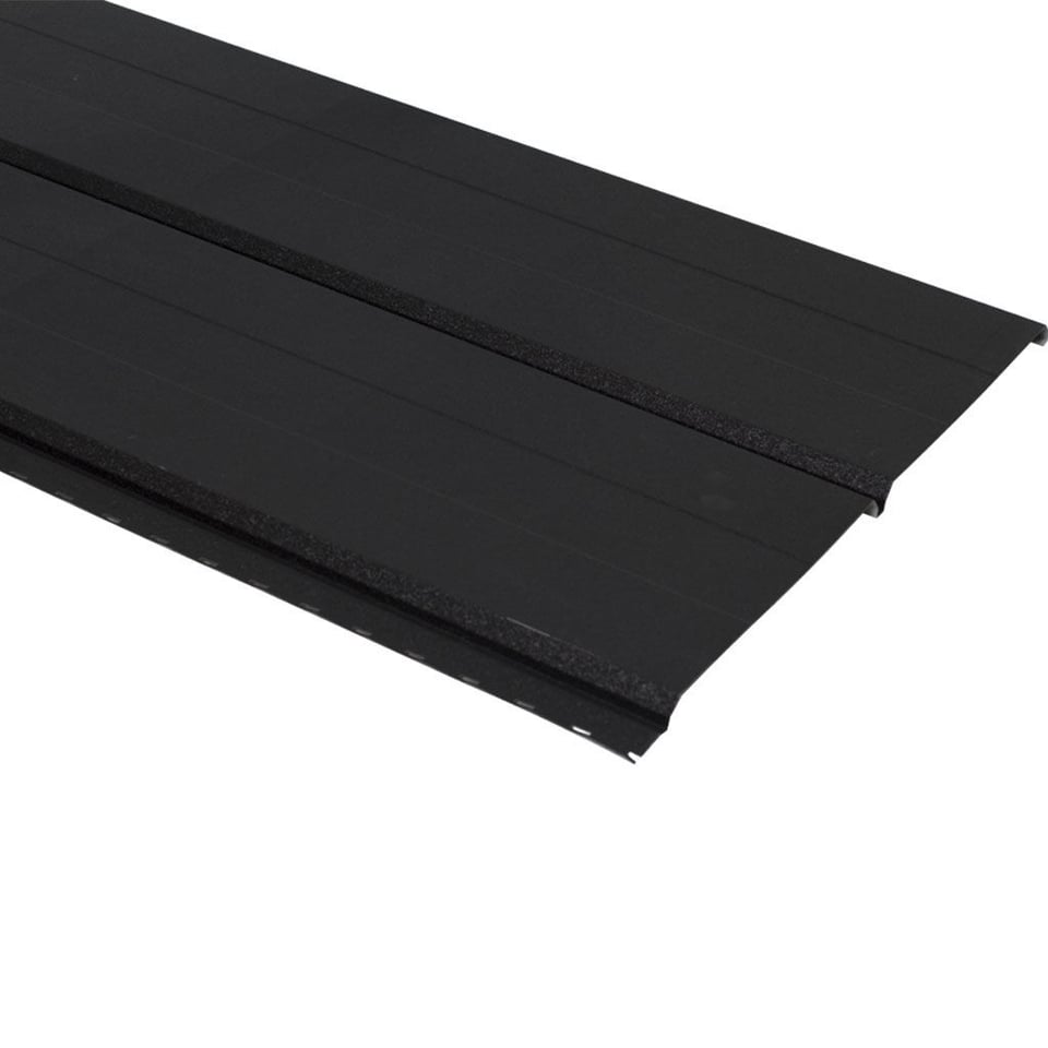 230-იანი ფერადი თუნუქის საიდინგი 0.50X551 ხაოიანი RAL 9005 NOVA