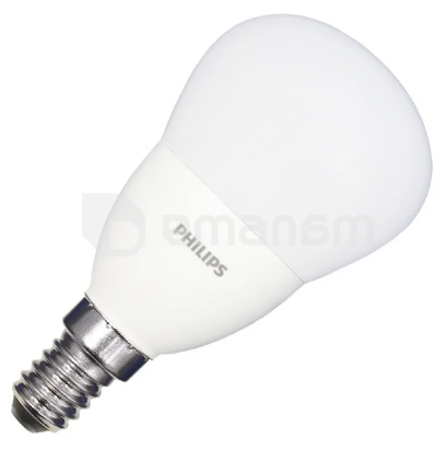 ნათურა PHILIPS LED E14 6W  620Lm 827 P45