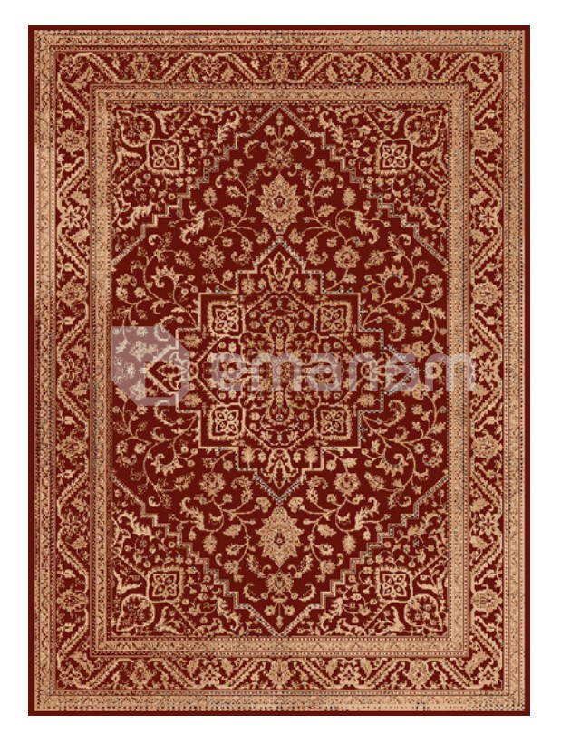 ხალიჩა DCcarpets Isphahan 84412 წითელი 160x230 სმ