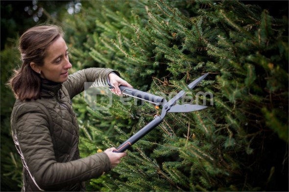 მაკრატელი ცოცხალი ღობისთვის Fiskars SingleStep 114730