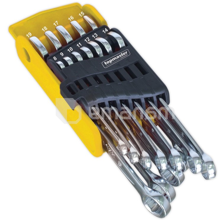 კომბინირებული გასაღებების ნაკრები Topmaster 230184 12 ც