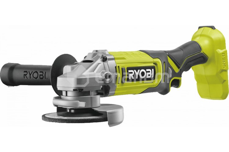 კუთხის სახეხი მანქანა აკუმულატორის Ryobi RAG18125-0 ONE+ 18V