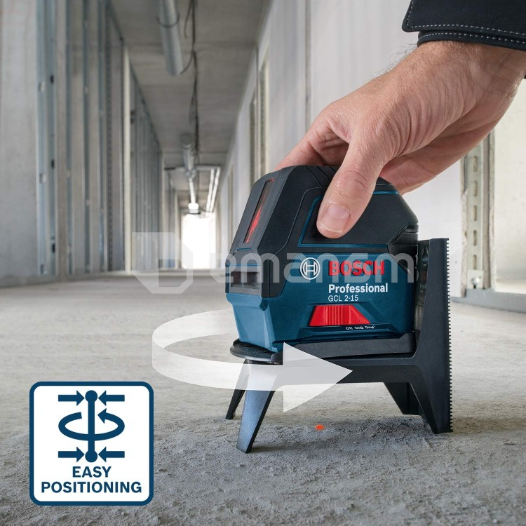 ლაზერული ნიველირი Bosch GCL 2-15 Professional (0601066E00)