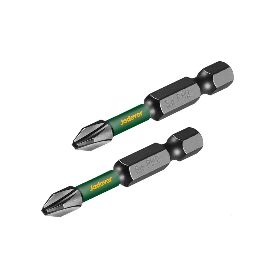 სახრახნისის თავაკი 2Pcs/Set PH2x50 მმ  JDSV2K61 JADEVER